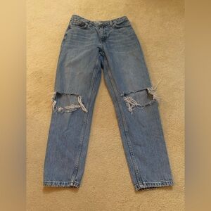 Topshop mom jeans